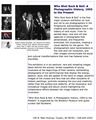 Who Shot Rock & Roll: Photographers of Rock & Roll Who Shot Rock & Roll: Photographers of Rock & Roll